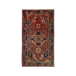 Luxurious Four-Meter Hand-Knotted Kermanshah Wool Rug
