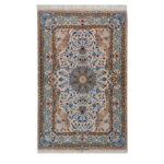 Luxurious Hand-Woven Isfahan Taghiani Silk Rug | 3.4m2
