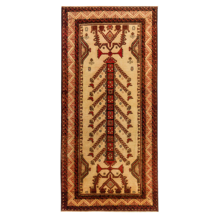 Luxurious Balochistan Hand-Knotted Wool Rug - 2.22m2