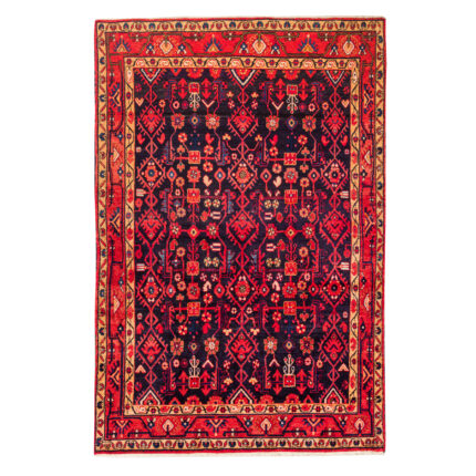 Luxurious Borujerd Handmade Wool Rug - Traditional Natural Dyeing