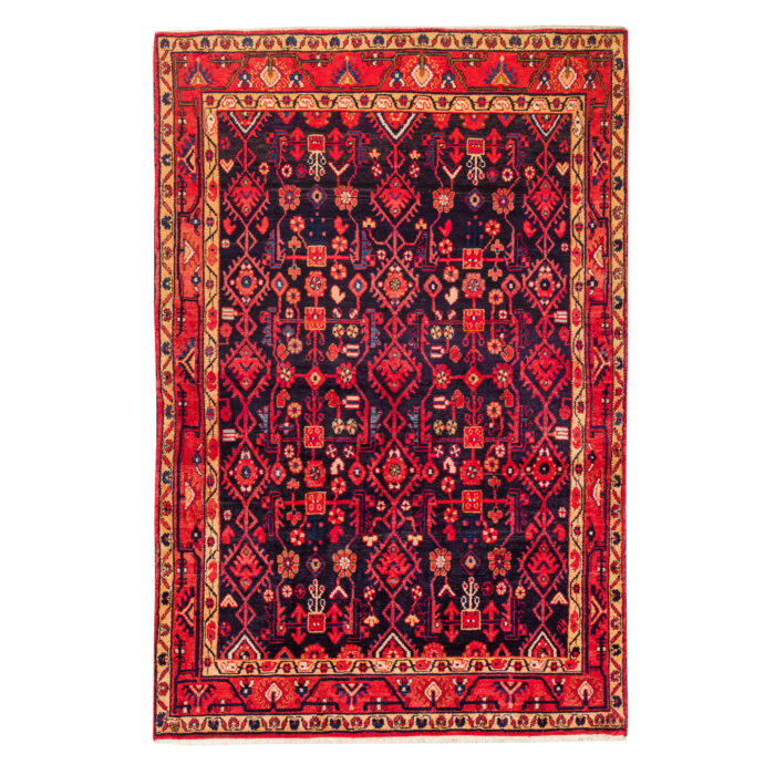 Luxurious Borujerd Handmade Wool Rug - Traditional Natural Dyeing