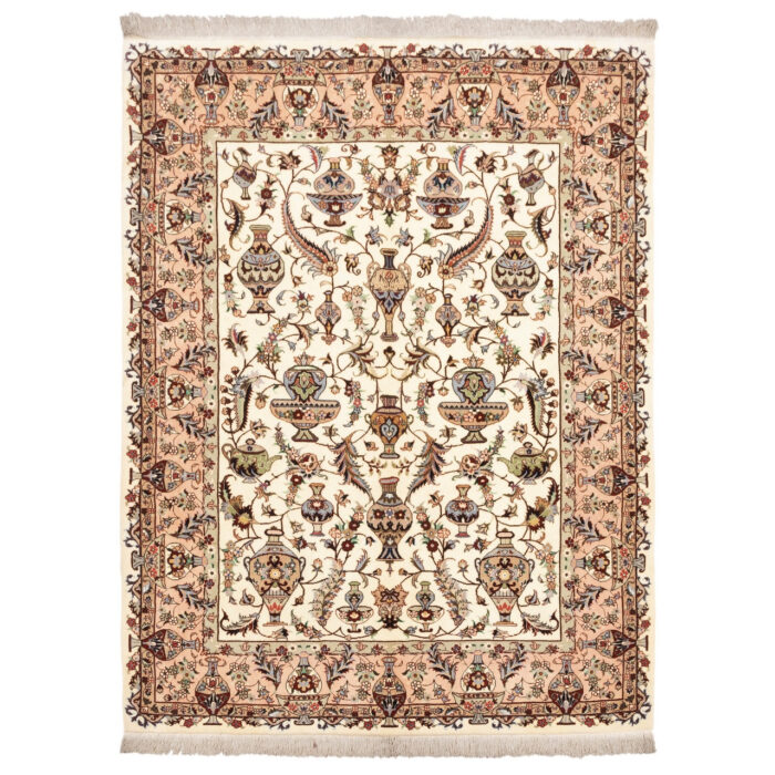 Luxurious Kashmar Wool Rug | Hand-Knotted Persian Beauty