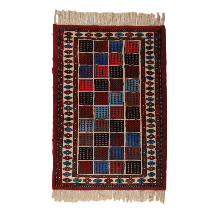 Luxurious Khorasan Design 2.4m2 Hand-Knotted Wool Rug