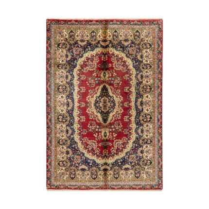 Luxurious Six-Meter Khorasan Hand-Knotted Rug - Exquisite Iran Carpet Company Piece