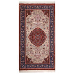 Luxurious 5m Hand-Knotted Coronation Design Rug from Isfahan