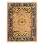 Luxurious Harris Persian Hand-Knotted Wool Rug - 1.5m