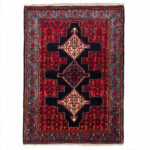 Luxurious Sanandaj Wool Rug - Hand-Knotted 2-Meter Masterpiece