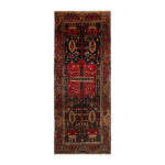 Luxurious Hand-Knotted Kurdish Design Wool Rug - 5m