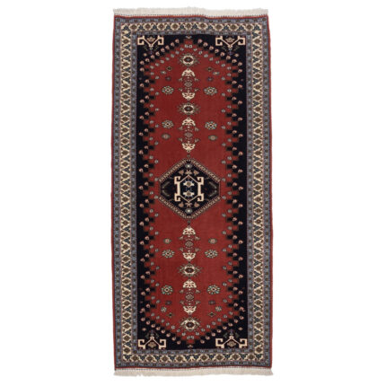 Luxurious Handwoven Persian Wool Rug - Shiraz Origin | 2m Long
