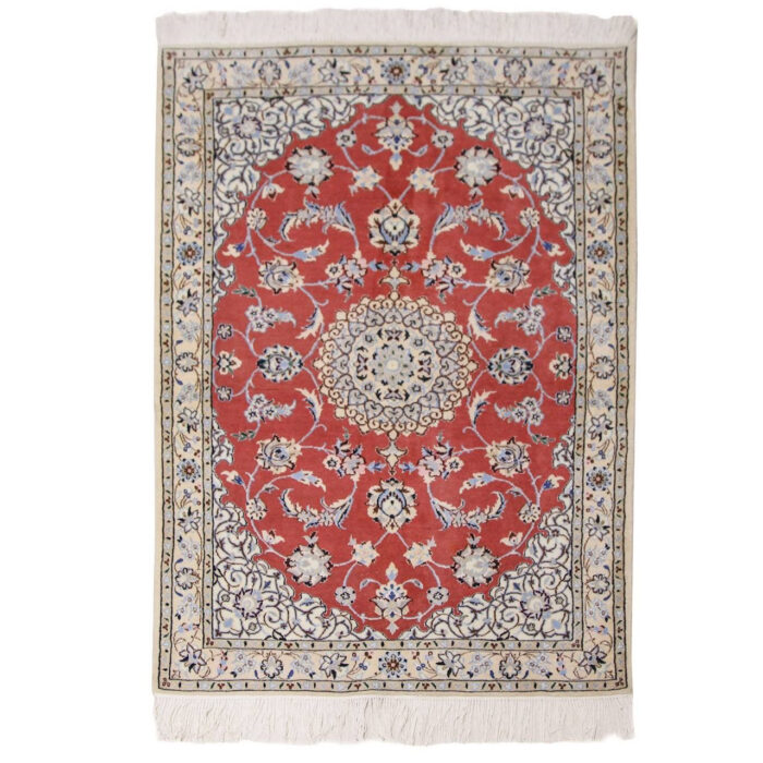 Luxurious Zare and Nim Salam Handwoven Silk Flower Carpet - Bronze Beauty