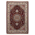 Luxurious Mashhad Wool Rug - Hand-Knotted 2m - Lac Dye