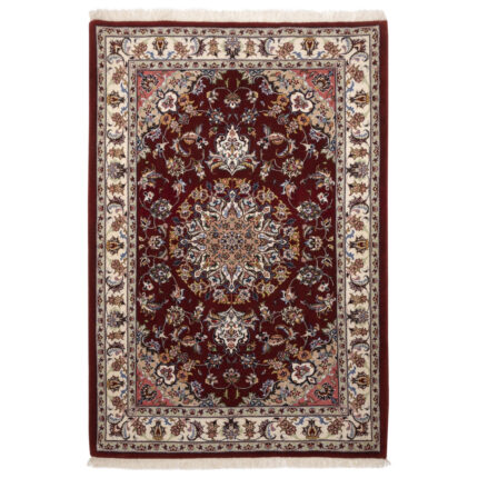 Luxurious Mashhad Wool Rug - Hand-Knotted 2m - Lac Dye
