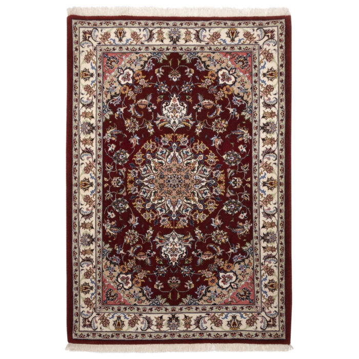 Luxurious Mashhad Wool Rug - Hand-Knotted 2m - Lac Dye