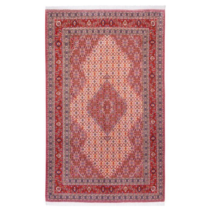 Luxurious Sarab Wool Hand-Knotted Rug - 6m2 Cream