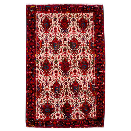 Luxurious Toyserkan Wool Hand-Knotted Rug - Cream 2.92m2