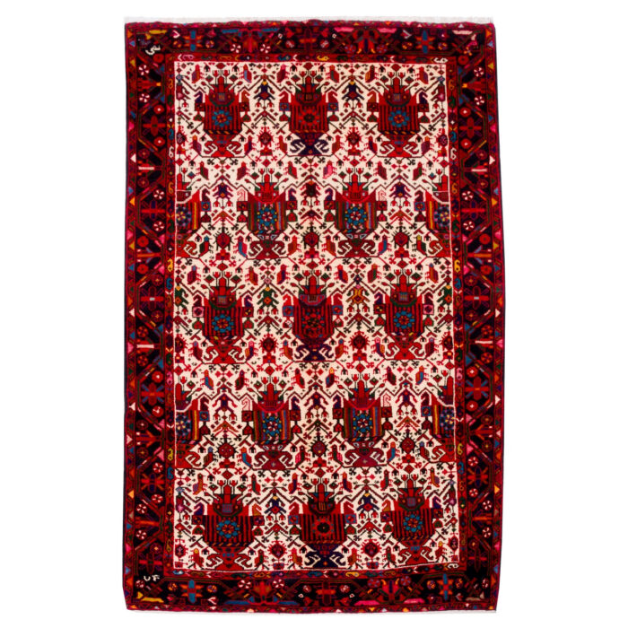 Luxurious Toyserkan Wool Hand-Knotted Rug - Cream 2.92m2