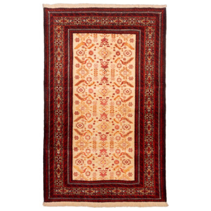 Luxurious Persian Hand-Knotted Rug from South Khorasan
