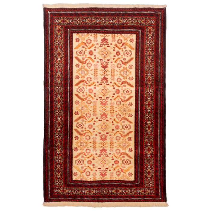 Luxurious Persian Hand-Knotted Rug from South Khorasan