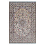 Luxurious Isfahan Abtin Silk & Fleece Hand-Woven Rug - 6m