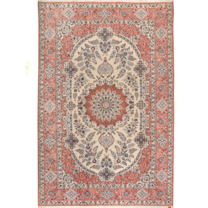 Luxurious 6m Nain Hand-Knotted Wool Rugs - Latrange Model