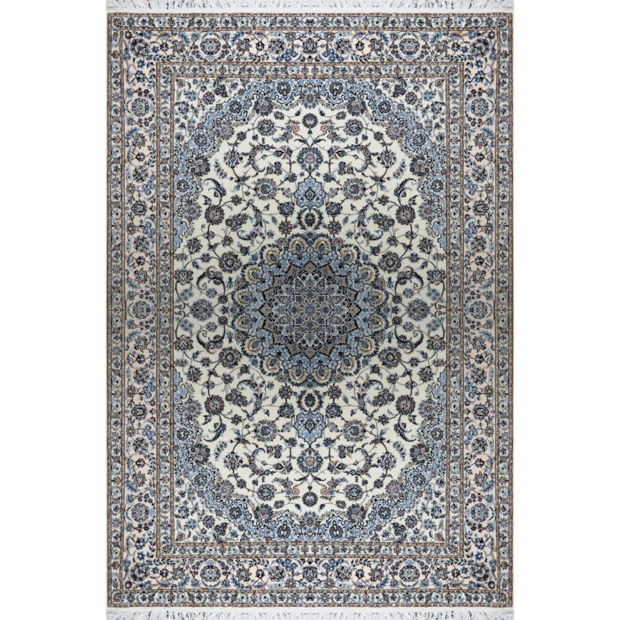 Luxurious 9m Hand-Knotted Silk Rug - Latraj Nayin Model