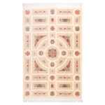 Luxurious Persian Silk Hand-Knotted Rug from Qom - Mehdi Sadeghzadeh