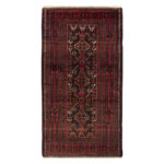 Luxurious Hand-Knotted Baloch Wool Rug - 2m