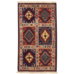 Luxurious Isfahan Wool Rug - Hand-Knotted Half-Meter Masterpiece