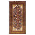 Luxurious Hand-Knotted Baloch Rug - Exquisite Navy Wool Design