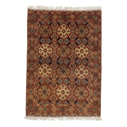 Luxurious Three-Meter Hand-Knotted Merino Rug from Balochistan