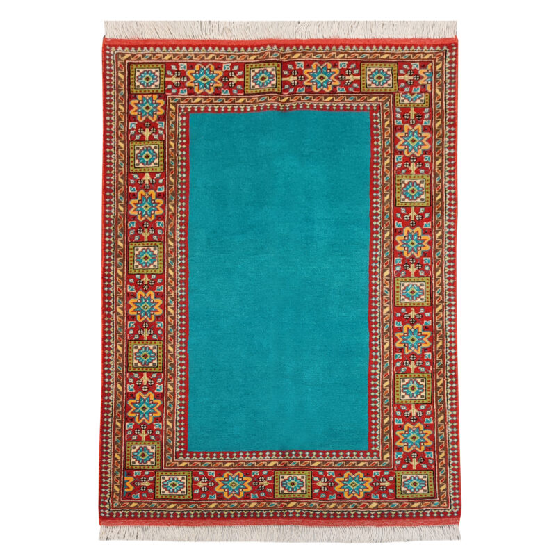 Exquisite 1.5m² Hand-Knotted Shiraz Wool Rug