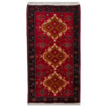 Luxurious Persian Hand-Knotted Wool Rug from Khorasan