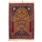 Luxurious Persian Hand-Knotted Wool Rug from Shiraz