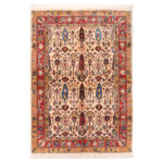 Luxurious Harris Wool Persian Hand-Knotted Rug | Cream 236x165cm