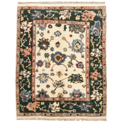 Luxurious Kashmar Hand-Knotted Wool Rug - 3m