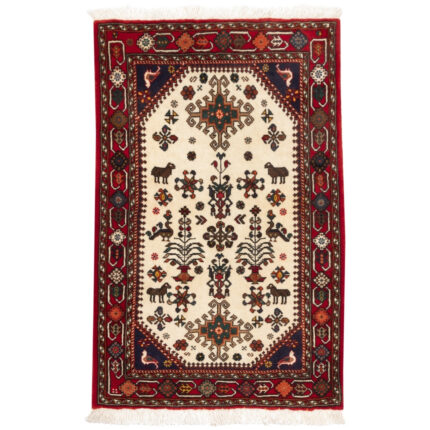 Luxurious Isfahan Persian Wool Rug - Hand-Knotted 1 Meter