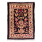 Luxurious Harris Wool Persian Hand-Knotted Rug - Navy 234x171cm