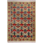 Luxurious Hand-Knotted Harris Rug - Exquisite Wool