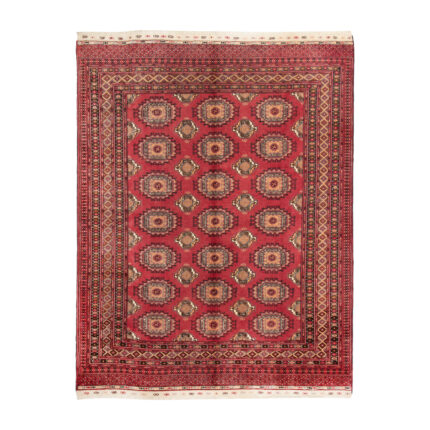 Luxurious Turkman Hand-Knotted Rug