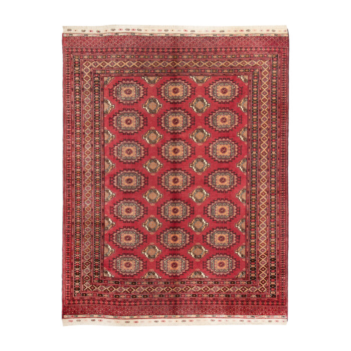 Luxurious Turkman Hand-Knotted Rug
