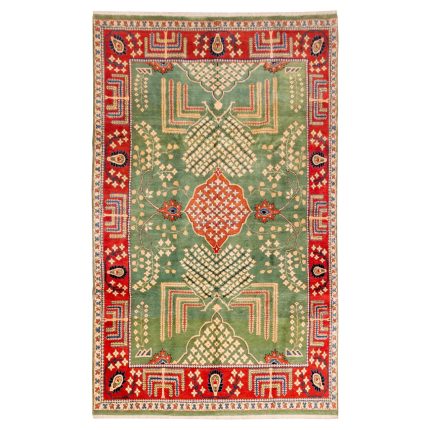 Luxurious 6.5m Hand-Knotted Khorasan Wool Rug in Natural Dyes