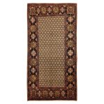 Luxurious Handmade Kermanshah Wool Rug - 4.64m2 Cream Beauty