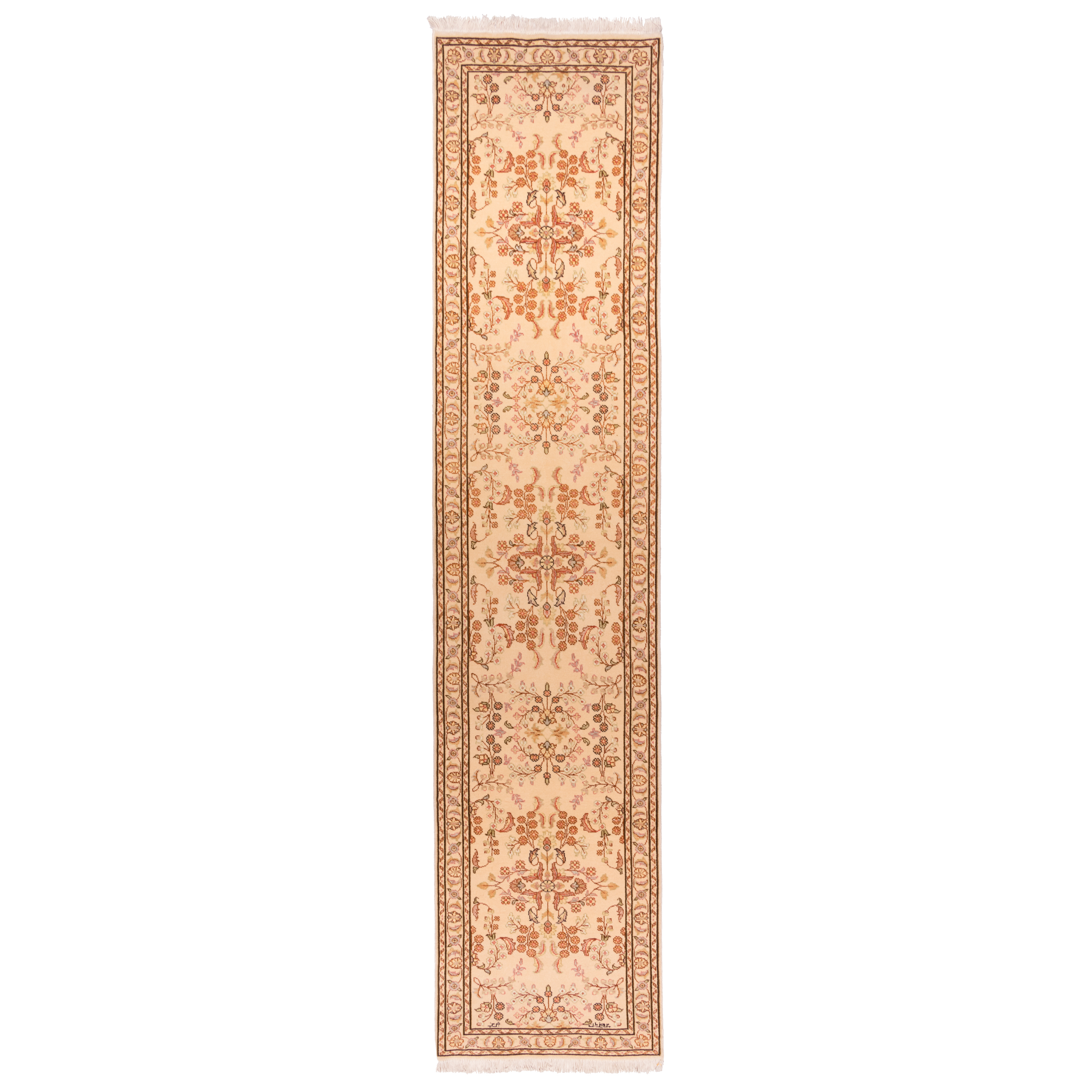 Three-meter side hand-knotted rug Luxurious Three-Meter Tabriz Hand-Knotted Wool Rug