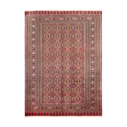Luxurious Hand-Knotted Turkman Rug - Golestan Origin