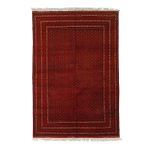 Luxurious Six-Meter Hand-Knotted Baloch Merino Rug