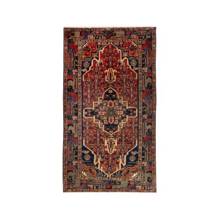 Luxurious Four-Meter Hand-Knotted Kermanshah Wool Rug