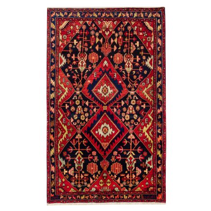 Luxurious Three-Meter Hand-Knotted Nahavand Rug in Natural Dyes