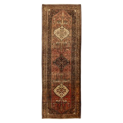 Luxurious Six-Meter Gros Bijar Hand-Knotted Wool Rug - Exquisite Elegance