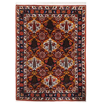 Luxurious 3 Meter Hand-Knotted Wool Rug from Chaharmahal and Bakhtiari