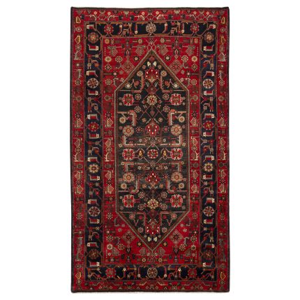 Luxurious Five-Meter Hand-Knotted Kermanshah Wool Rug